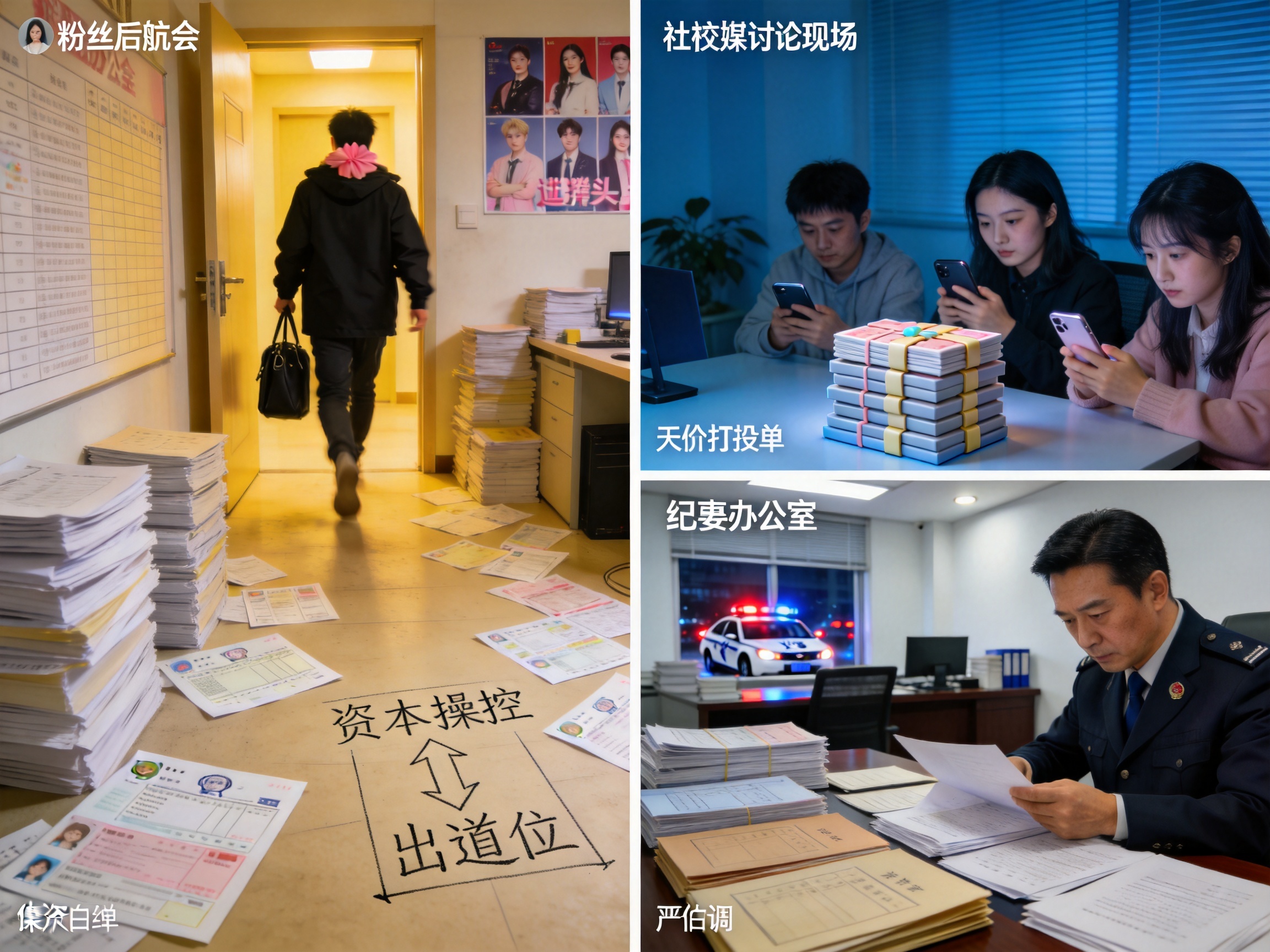 顶流粉丝后援会集资明细